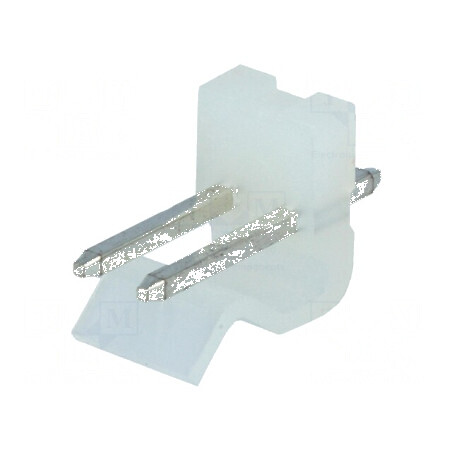Conector cablu-placă soclu tată KK 396 SPOX 3,96mm PIN 2 THT | Electronic-mag.ro | Componente Electronice