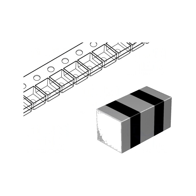 Filtru anti-interferențe SMD 0806 3,1A 300Ω | Electronic-mag.ro | Componente Electronice