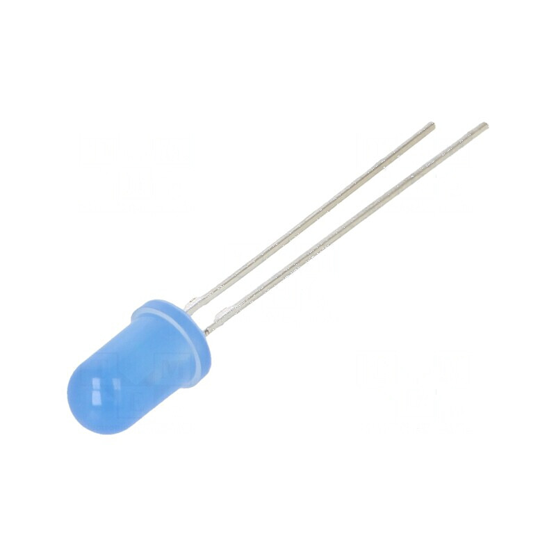 LED 5mm Albastru 150mcd 50° Convex | Electronic-mag.ro | Componente Electronice