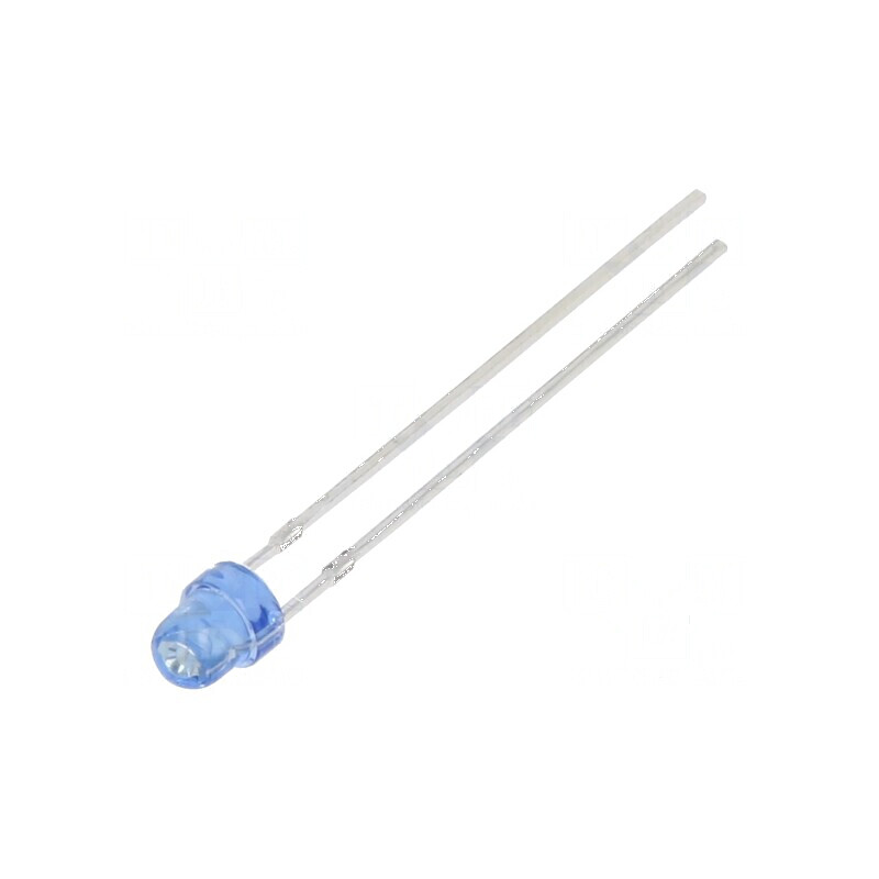 LED 3mm Albastru 330-500mcd 100° Convex 102mW | Electronic-mag.ro | Componente Electronice