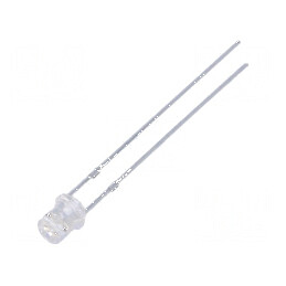 LED 3mm galben 220-330mcd 140° plat | Electronic-mag.ro | Componente Electronice