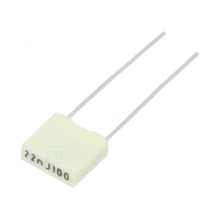 Condensator poliester 22nF 63VAC 100VDC 5mm ±5% -55÷105°C | Electronic-mag.ro | Componente Electronice