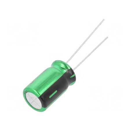 Condensator electrolitic THT 330uF 25VDC Ø10x16mm ±20% 2000h | Electronic-mag.ro | Componente Electronice