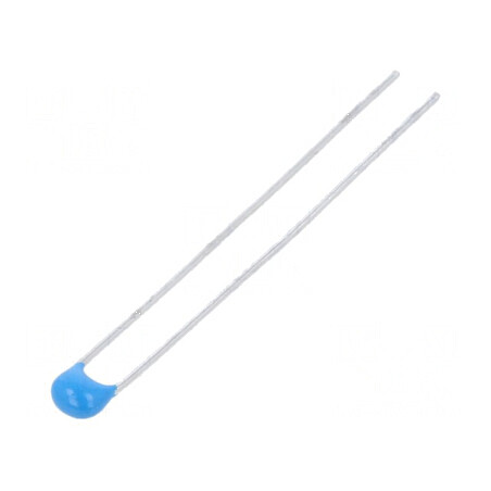Condensator ceramic 22pF 100V C0G (NP0) ±5% THT 2,5mm | Electronic-mag.ro | Componente Electronice