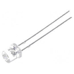 LED 5mm Verde 1560-3000mcd 140° Plat 2,8-4VDC | Electronic-mag.ro | Componente Electronice