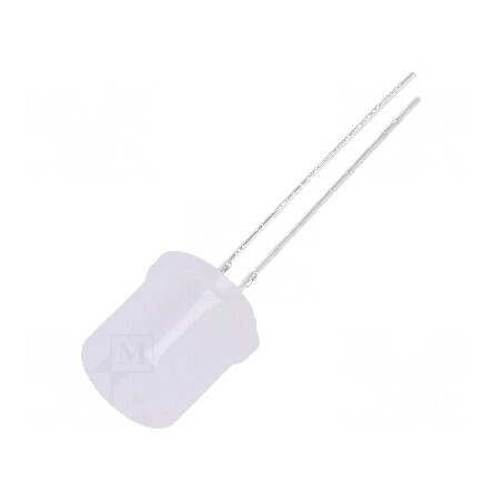 LED 10mm galben 500-750mcd 180° plat | Electronic-mag.ro | Componente Electronice