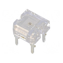 LED Super Flux 7,62x7,62mm galben 750-1000mcd 180° 50mA | Electronic-mag.ro | Componente Electronice