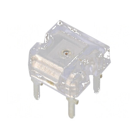 LED Super Flux 7,62x7,62mm galben 750-1000mcd 180° 50mA | Electronic-mag.ro | Componente Electronice