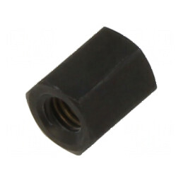 Piuliţă distanţieră filetată 6mm M3 hexagonală | Electronic-mag.ro | Componente Electronice