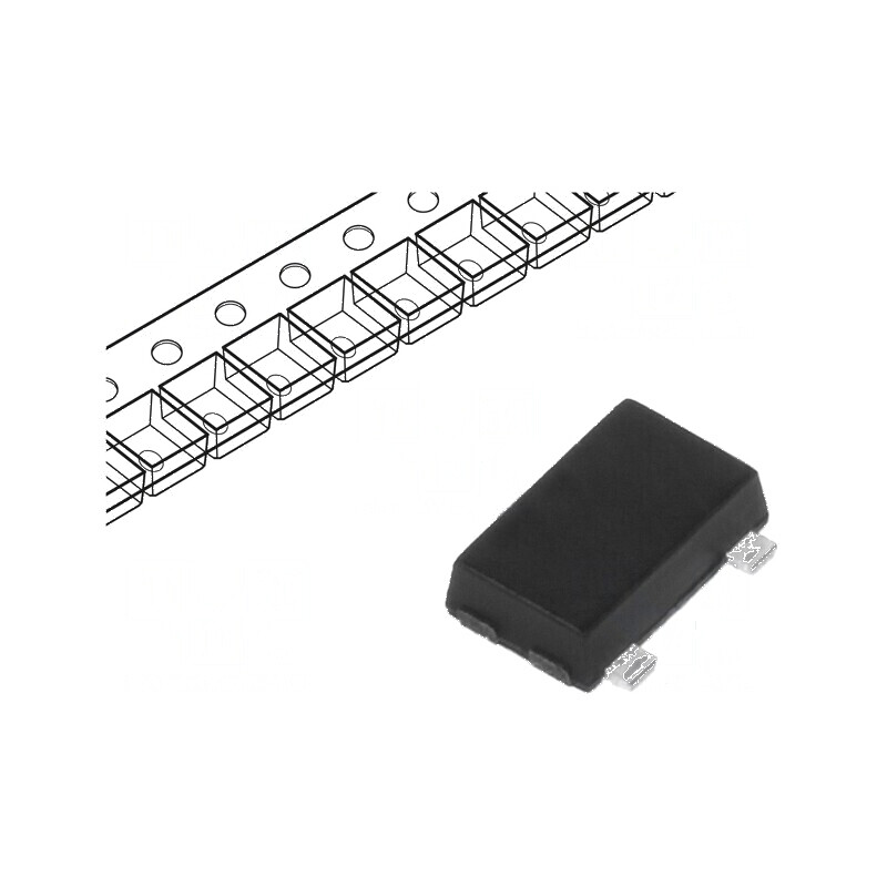 Tranzistor N-MOSFET 30V 6A 1W SOT23F | Electronic-mag.ro | Componente Electronice