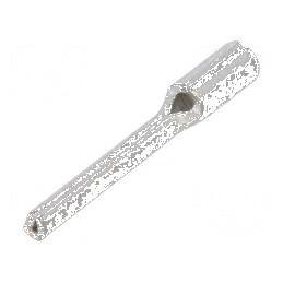 Vârf tip ac 1,4mm crimpat pe cablu neizolat L: 10mm | Electronic-mag.ro | Componente Electronice