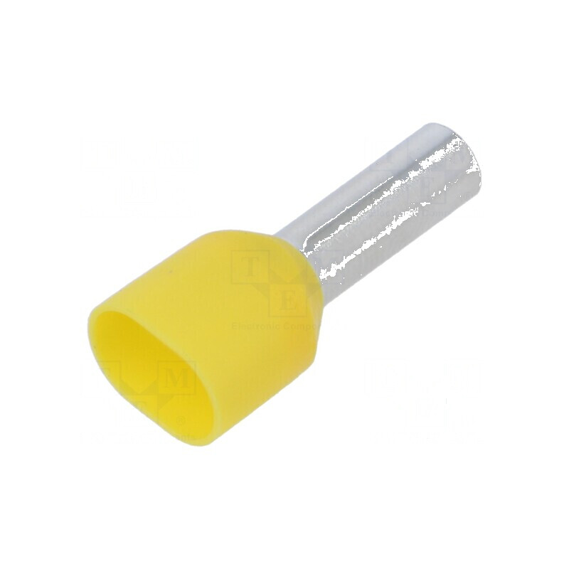Vârf tub de capăt izolată dublă cupru 6mm² 14mm cositorit | Electronic-mag.ro | Componente Electronice Vârf tub de capăt izolată dublă cupru 6mm² 14mm cositorit | Electronic-mag.ro | Componente Electronice
