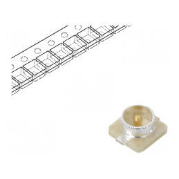 Conector U.FL (IPX/AMC) 50Ω SMT tată tăiat din rolă | Electronic-mag.ro | Componente Electronice