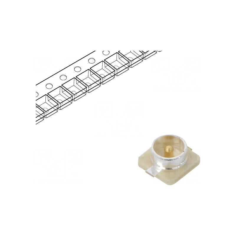 Conector U.FL (IPX/AMC) 50Ω SMT tată tăiat din rolă | Electronic-mag.ro | Componente Electronice Conector U.FL (IPX/AMC) 50Ω SMT tată tăiat din rolă | Electronic-mag.ro | Componente Electronice