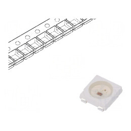 LED SMD 5050 RGB Programabil 5x5x1,57mm 3,7÷5,3V | Electronic-mag.ro | Componente Electronice
