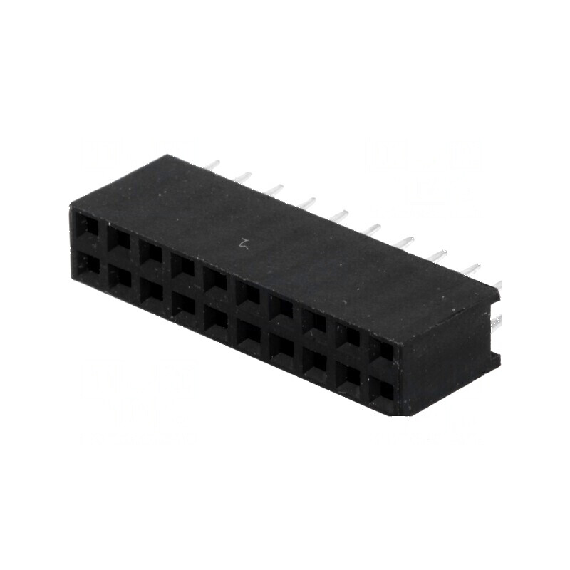 Conector şiruri pini soclu mamă 20 pini 2,54mm THT 2x10 | Electronic-mag.ro | Componente Electronice Conector şiruri pini soclu mamă 20 pini 2,54mm THT 2x10 | Electronic-mag.ro | Componente Electronice