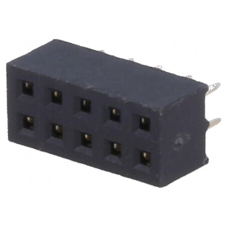 Conector şiruri pini soclu mamă 10 PIN 2mm THT 2x5 | Electronic-mag.ro | Componente Electronice