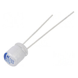 Condensator polimeric 270uF 6,3VDC THT ESR 20mΩ | Electronic-mag.ro | Componente Electronice