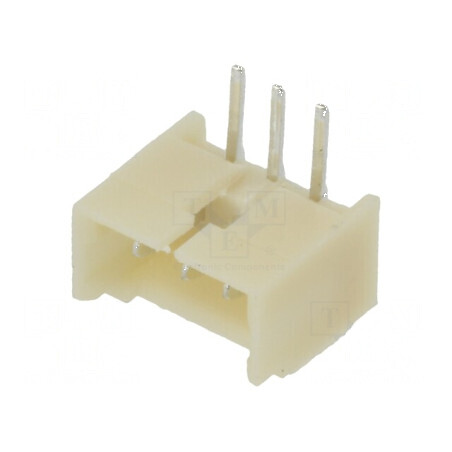 Conector cablu-placă soclu tată 1,25mm PIN 3 THT 250V 1A | Electronic-mag.ro | Componente Electronice