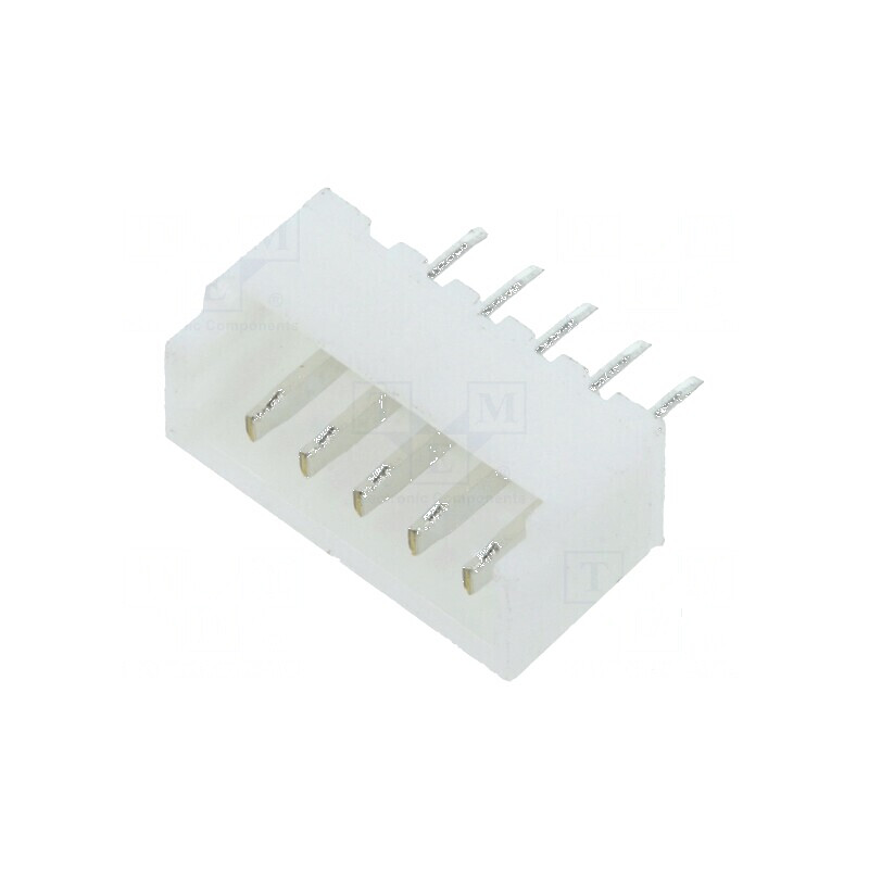 Conector cablu-placă soclu tată 1,25mm PIN 5 THT 125V 1A | Electronic-mag.ro | Componente Electronice
