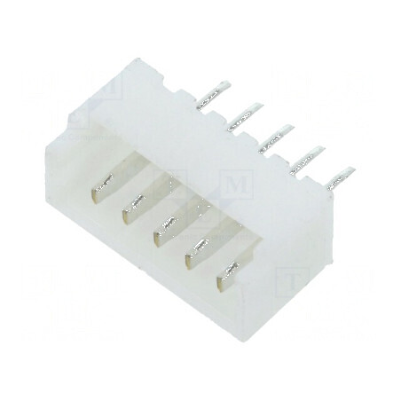 Conector cablu-placă soclu tată 1,25mm PIN 5 THT 125V 1A | Electronic-mag.ro | Componente Electronice