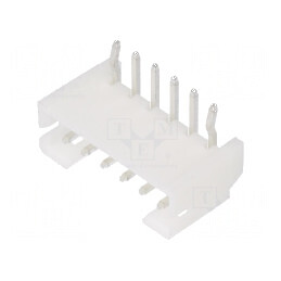 Conector cablu-placă soclu tată PIN 6 THT 100V | Electronic-mag.ro | Componente Electronice