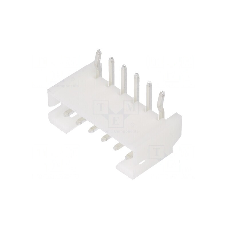 Conector cablu-placă soclu tată PIN 6 THT 100V | Electronic-mag.ro | Componente Electronice