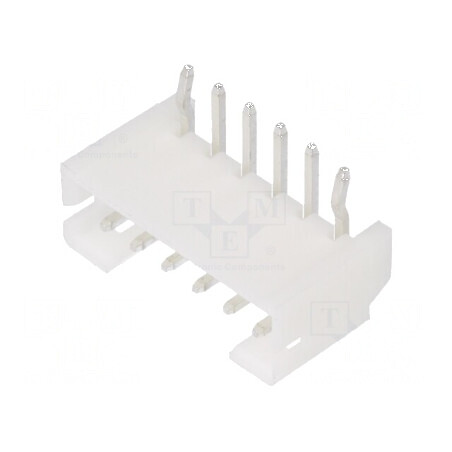 Conector cablu-placă soclu tată PIN 6 THT 100V | Electronic-mag.ro | Componente Electronice