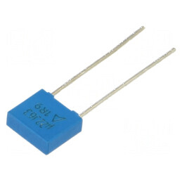 Condensator poliester 220nF 40VAC 63VDC 5mm ±5% -55÷125°C | Electronic-mag.ro | Componente Electronice