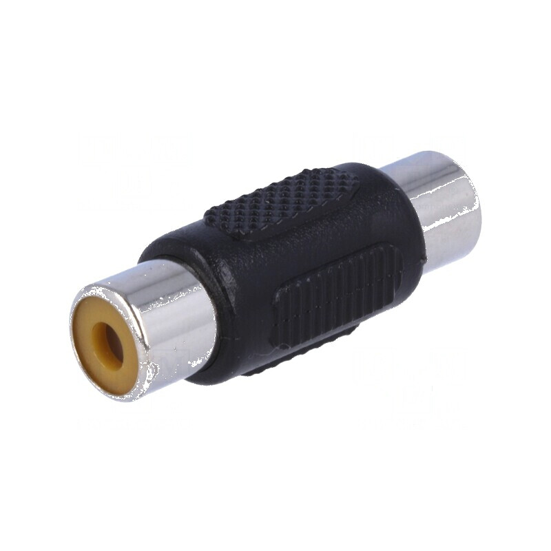 Adaptor RCA mono, soclu dublu | Electronic-mag.ro | Componente Electronice