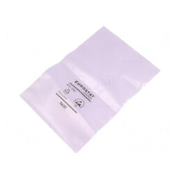 Pungă de protecţie ESD 127mm x 76mm 75um polietilenă | Electronic-mag.ro | Componente Electronice