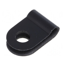 Clipsuri tip P pentru cabluri Øbuclă 3,2mm W 10mm | Electronic-mag.ro | Componente Electronice