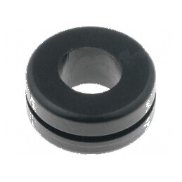Manșon PVC negru Ø 11mm, Ø 8mm, -30° până la 60°C | Electronic-mag.ro | Componente Electronice