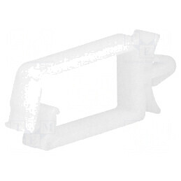 Element de prindere clichet poliamidă natural UL94V-2 | Electronic-mag.ro | Componente Electronice