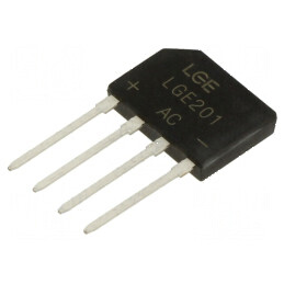 Punte redresoare monofazat Urmax 100V 2A 60A | Electronic-mag.ro | Componente Electronice