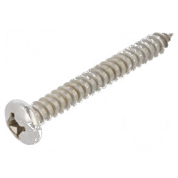 Şurub 5,5x45 cu Cap Rotund Phillips PH3 din Oțel Inoxidabil A2 | Electronic-mag.ro | Componente Electronice