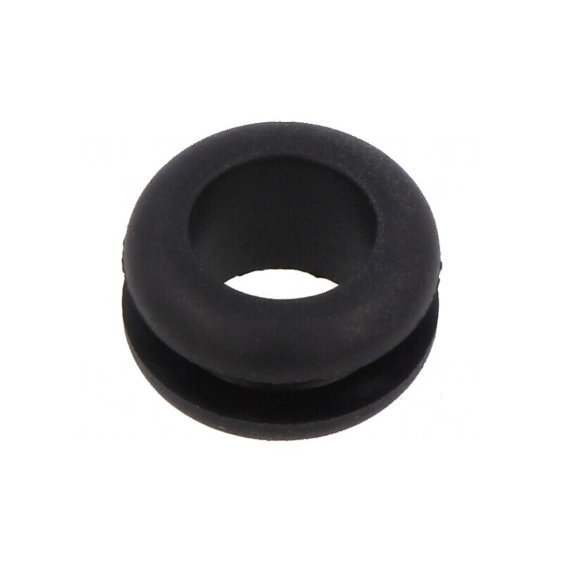 Manșon negru Ø 10mm, Ø 8mm, grosime panou max. 3mm | Electronic-mag.ro | Componente Electronice Manșon negru Ø 10mm, Ø 8mm, grosime panou max. 3mm | Electronic-mag.ro | Componente Electronice