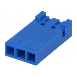 Conector cablu-placă mufă mamă PIN 3 fără contacte 2,54mm | Electronic-mag.ro | Componente Electronice
