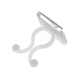 Clipsuri pentru cablu Ø10mm poliamidă naturală UL94V-2 | Electronic-mag.ro | Componente Electronice