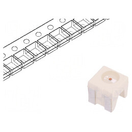 LED SMD 4040 galben 3,03-4,8lm 900-1800mcd 4,2x4,2x2,85mm | Electronic-mag.ro | Componente Electronice
