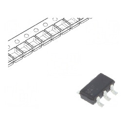 Buffer digital non-inversor CMOS 1 canelă SMD TSOP5 VHC | Electronic-mag.ro | Componente Electronice