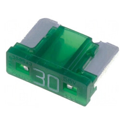 Siguranță auto 30A 32VDC MINIVAL LOW PROFILE | Electronic-mag.ro | Componente Electronice