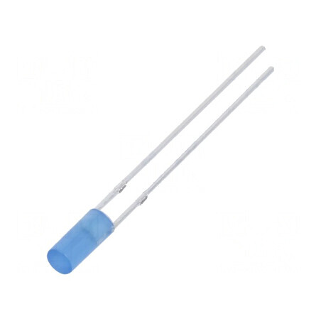 LED 3mm Albastru 220-330mcd 110° Plat 108mW | Electronic-mag.ro | Componente Electronice
