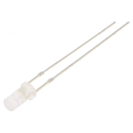 LED 3mm Albastru 230-330mcd 140° Plat | Electronic-mag.ro | Componente Electronice