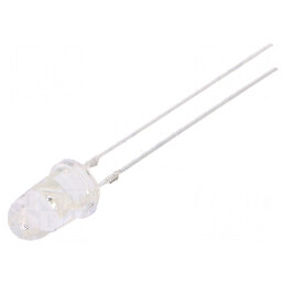 LED 5mm Albastru 8000-9000mcd 8° Convex | Electronic-mag.ro | Componente Electronice