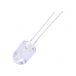 LED Albastru 8mm 4200-5800mcd 30° Convex | Electronic-mag.ro | Componente Electronice