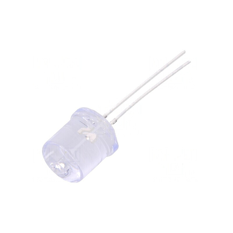 LED 10mm Verde 1560-2180mcd 100° Plat | Electronic-mag.ro | Componente Electronice