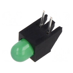 LED 5mm galben difuz, 1 diodă, 30mA | Electronic-mag.ro | Componente Electronice