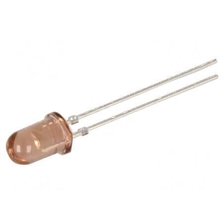 Emițător IR 5mm 940nm 30mW THT transparent | Electronic-mag.ro | Componente Electronice