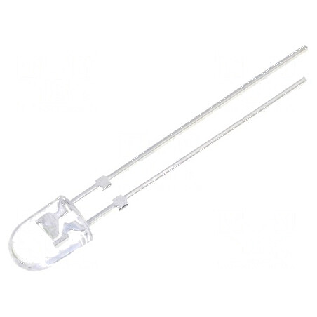 LED oval alb rece 5,1x4,3mm 1560÷3000mcd 100/40° 20mA | Electronic-mag.ro | Componente Electronice